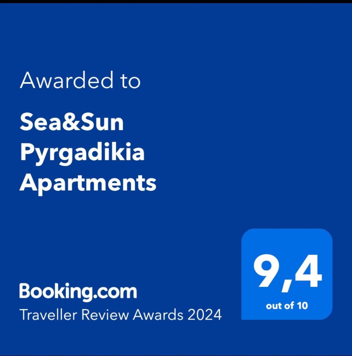 Sea&Sun Pyrgadikia Apartments Exterior foto